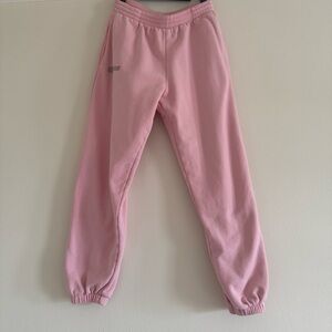 Pangaia Sakura Pink Medium Cotton Jogger Track Pants Sweatpants Loungewear